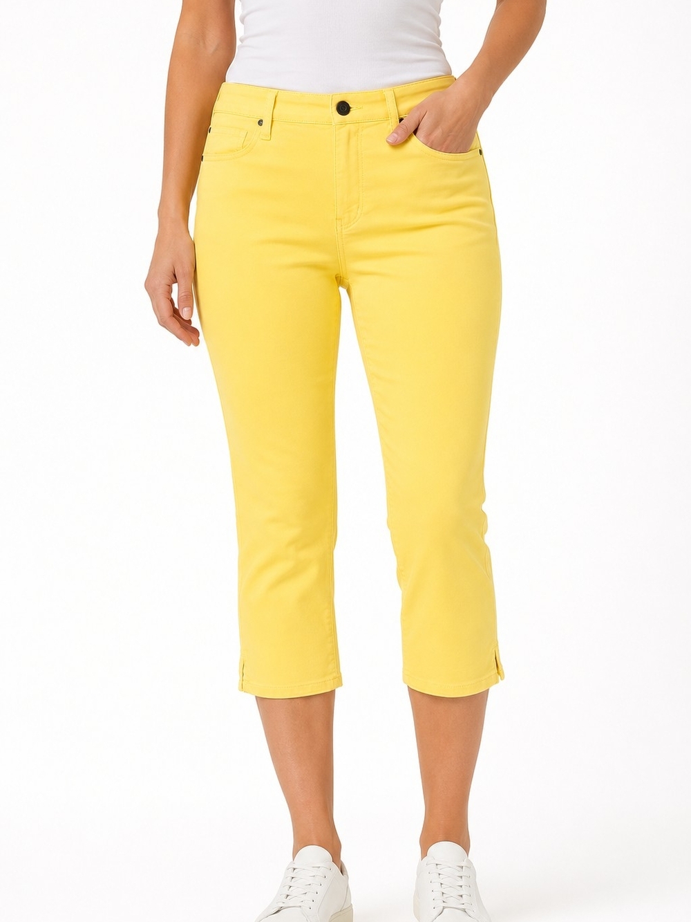 St John's Bay Yellow Caori Jeans NWT